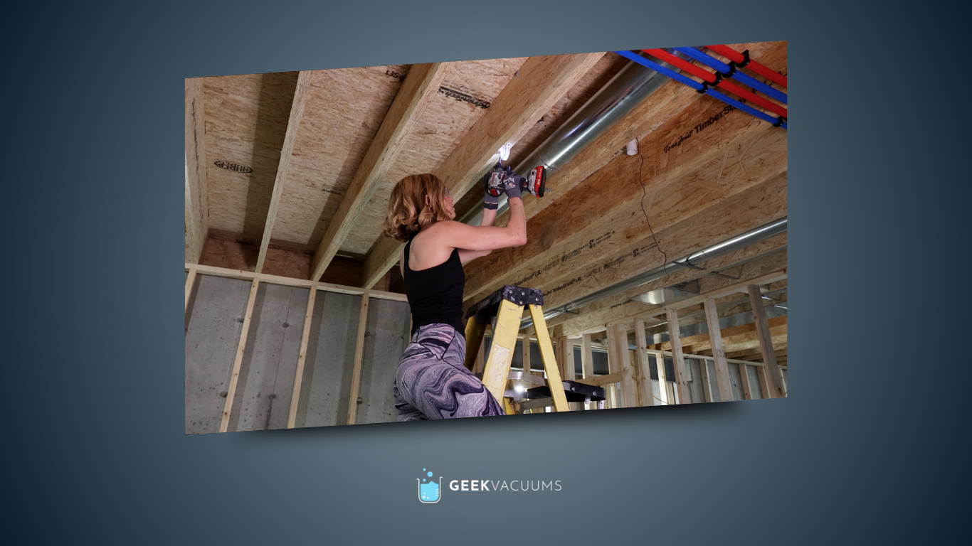 How To Install A Retractable Hose Central Vacuum System Geek Vacuums